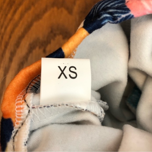 🌈 6/$60, NWT, Yikeo Dog Onesie, Fox Theme, Blue/Pink, Floral, XSmall - Picture 5 of 7